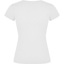 Camiseta Blanca Cuello Pico Mujer - LY6646
