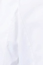 Bata de trabajo blanca de manga larga unisex de corte clásico en tejido elástico con elastano en uniforma - V539008S