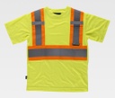 [TC3645] Camiseta Reflectante TC3645 (Amarillo Fluor)